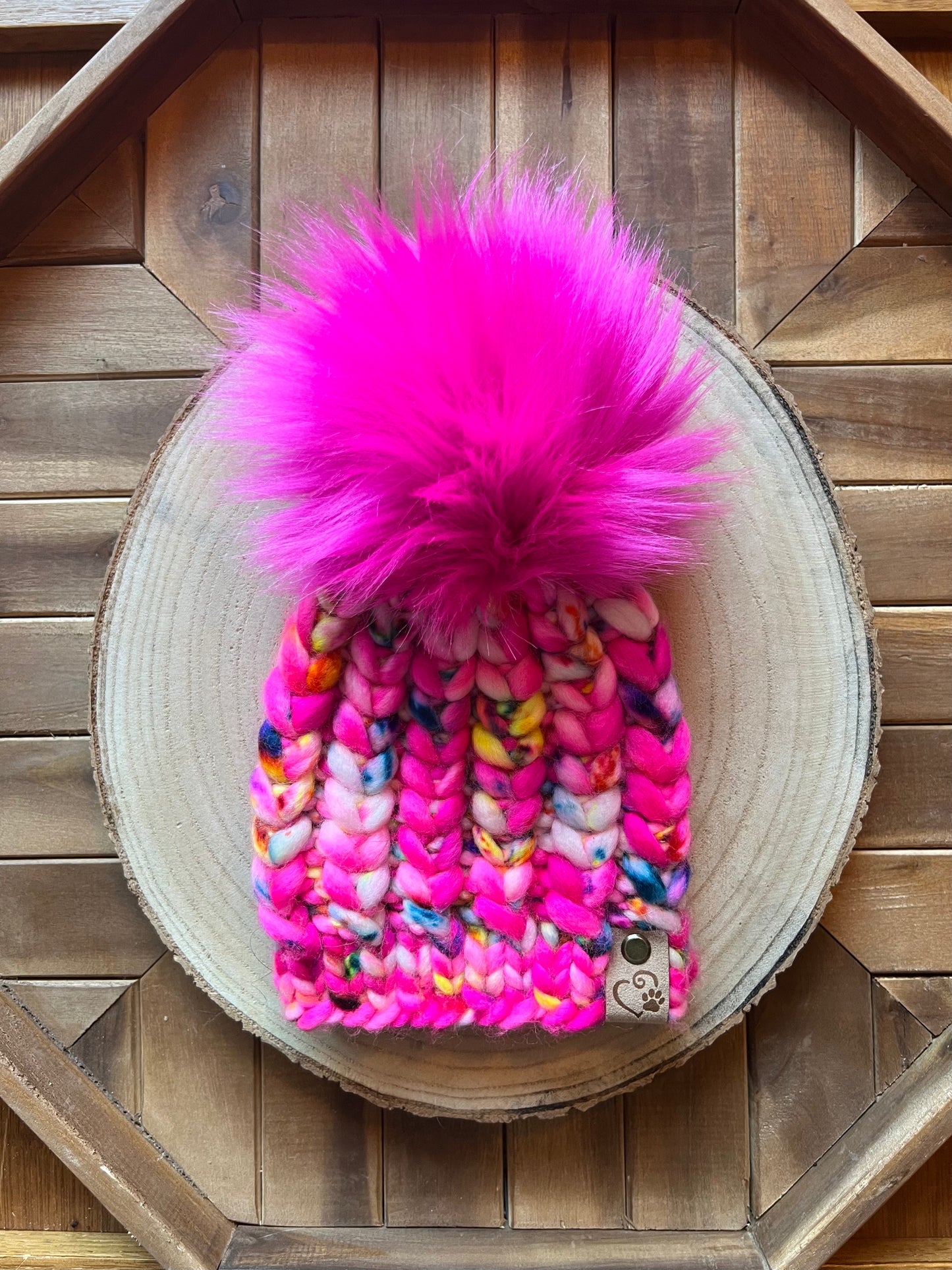 Baby 0-6 months - beanie knit with luxury merino wool