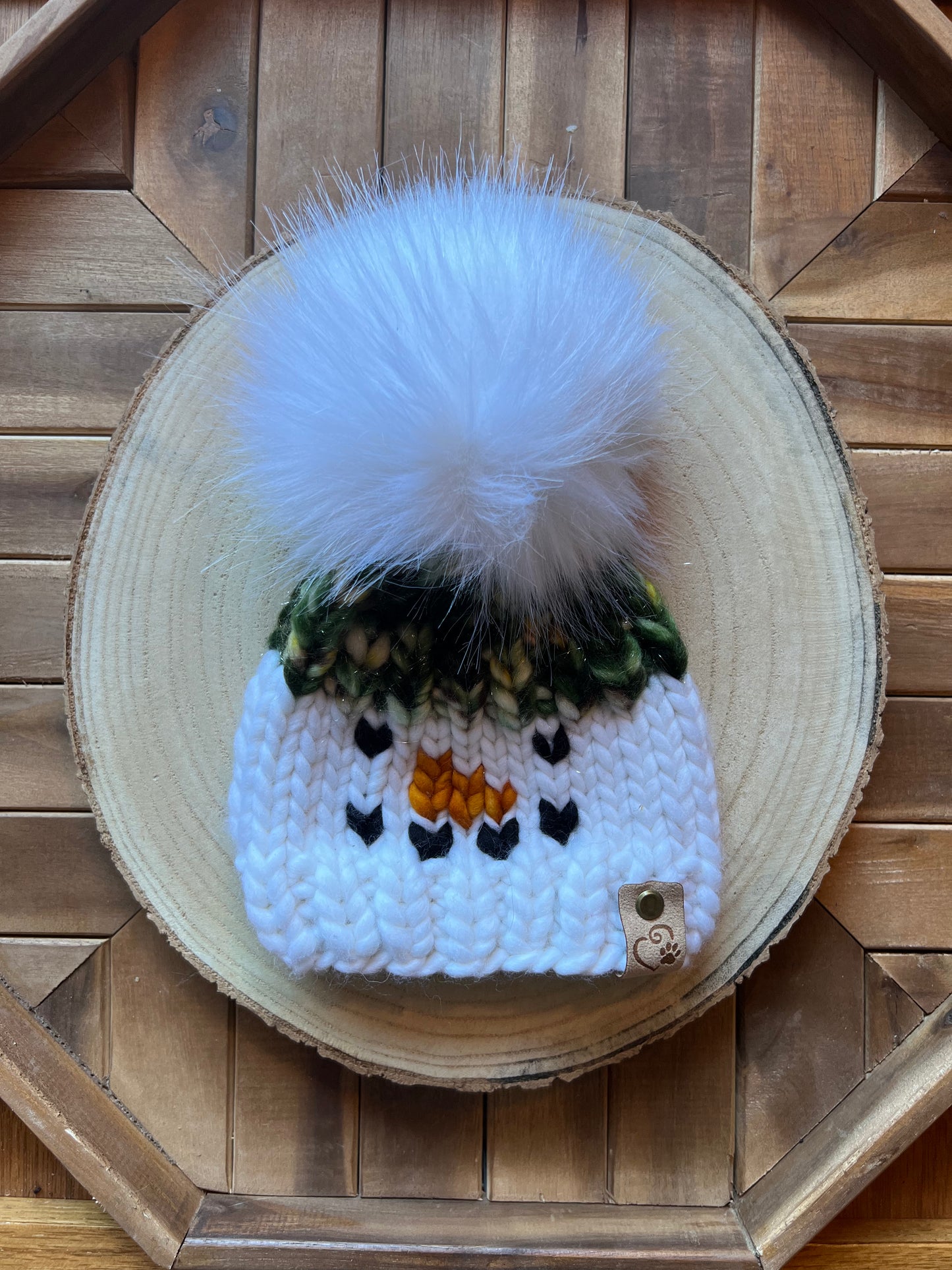 Baby 0-6 months - beanie knit with luxury merino wool