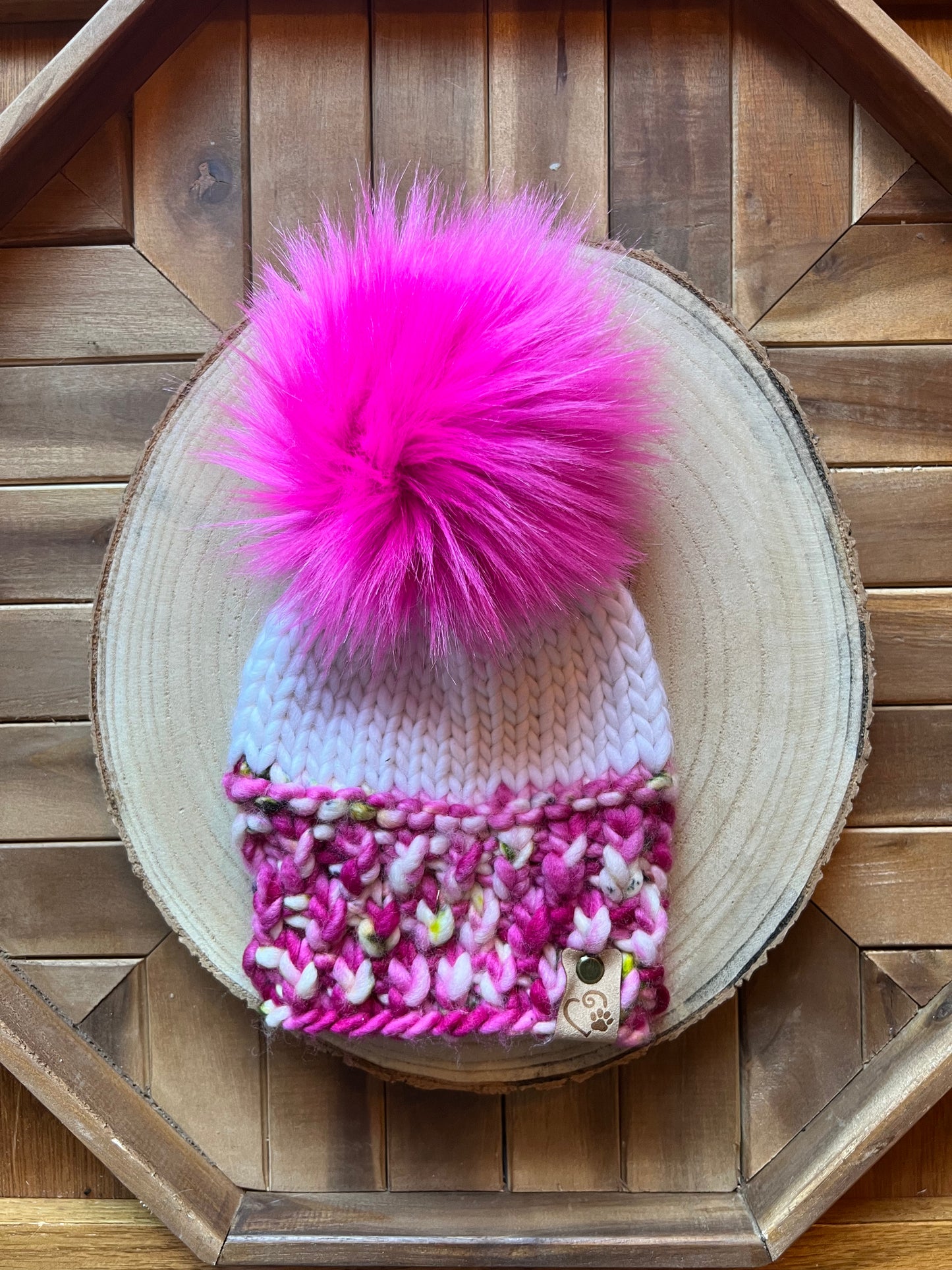 Baby 6-12 months - beanie knit with luxury merino wool