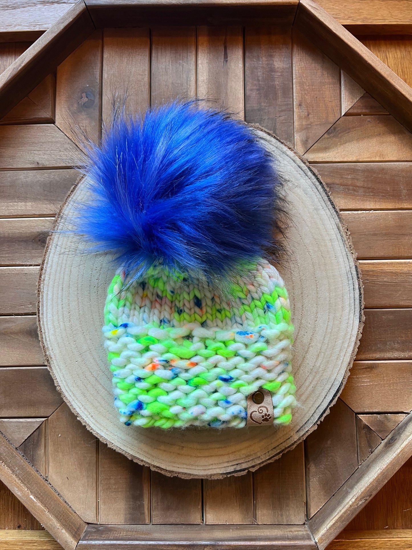 Baby 0-6 months - beanie knit with luxury merino wool