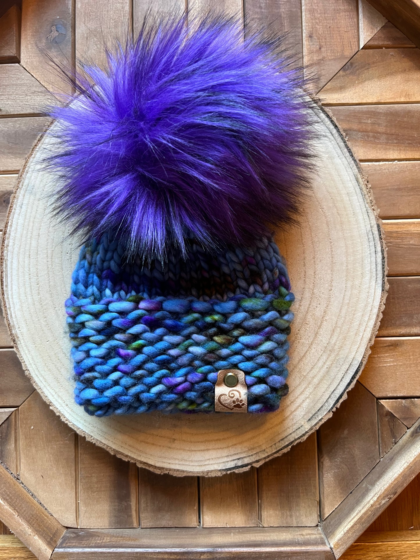 Baby 0-6 months - beanie knit with luxury merino wool